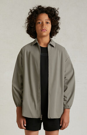 Essentials Dust Overshirt Jacket image number 2