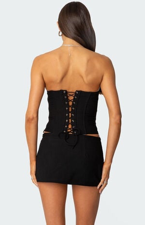 Arlette Grommet Strapless Corset image number 5
