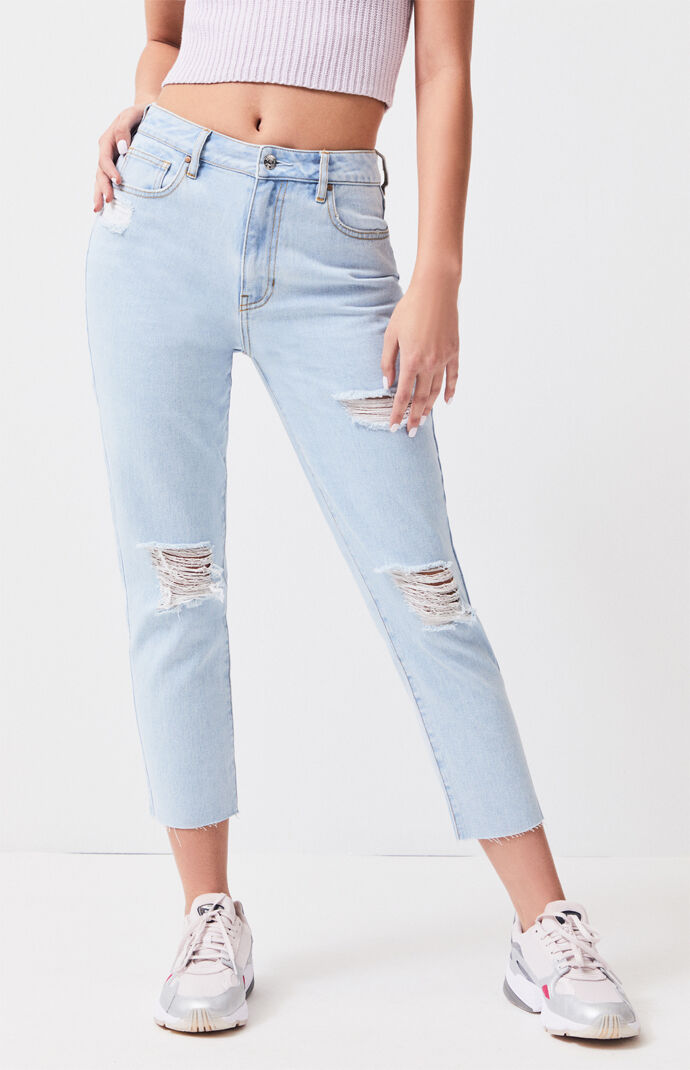 pacsun favorite blue mom jeans
