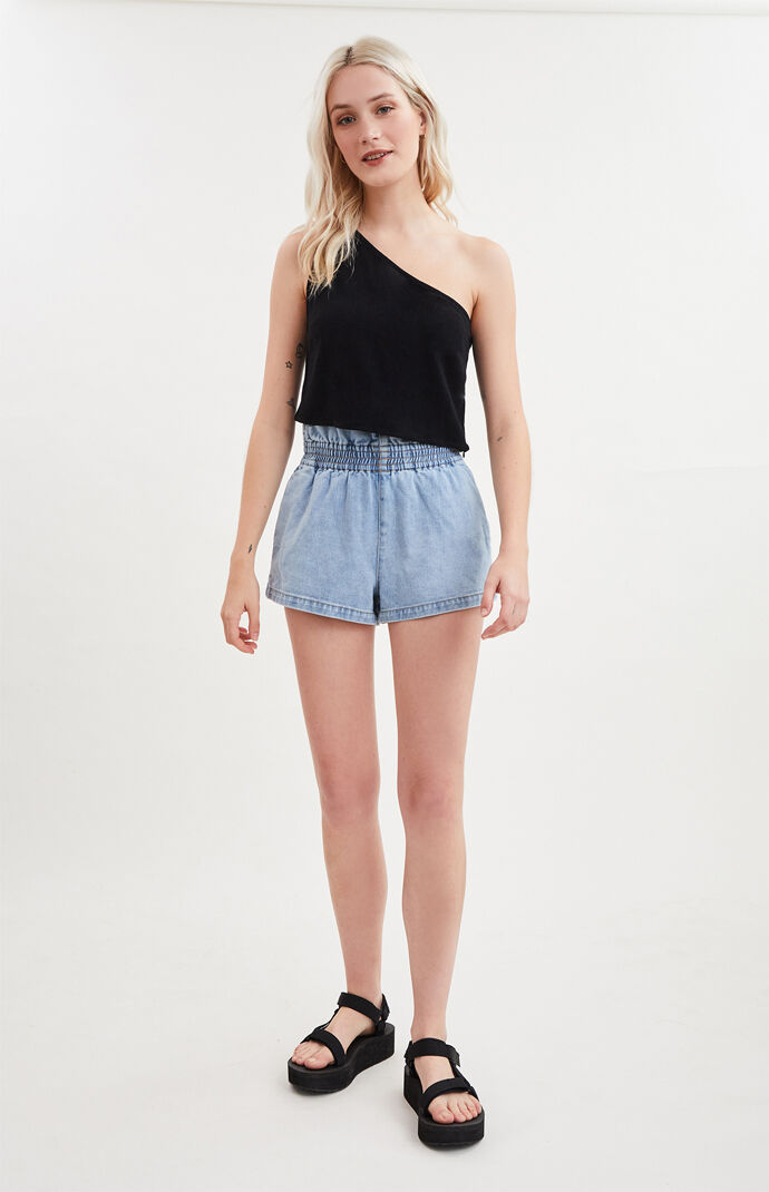 Paperbag Pull On Shorts