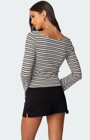Lilia Striped Top image number 4