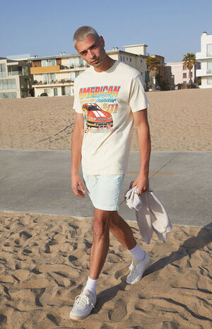 Collegiate Solid Swim Trunks image number 6