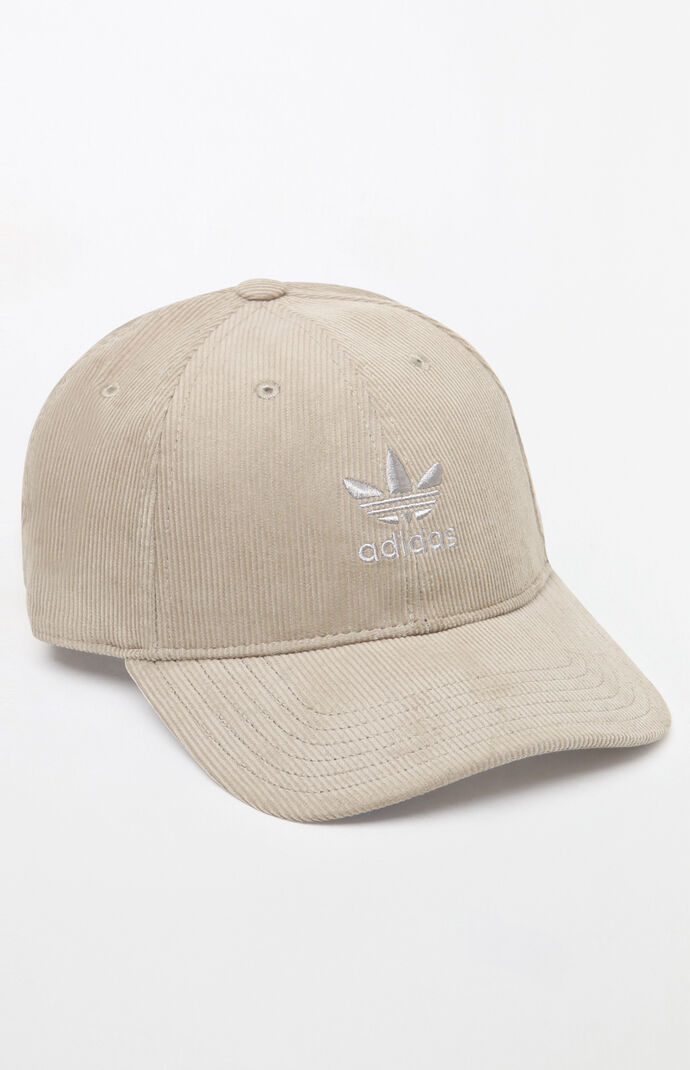 corduroy adidas hat