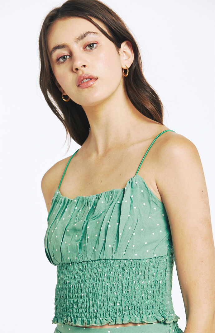 Smocked Bodice Cami Top