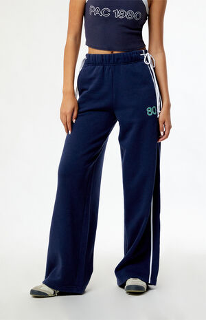 80 Wide Leg Track Sweatpants image number 1