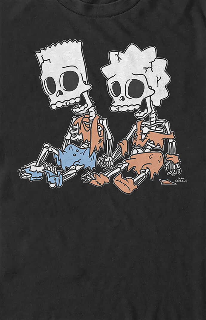 The Simpsons Skeleton Bar T-Shirt