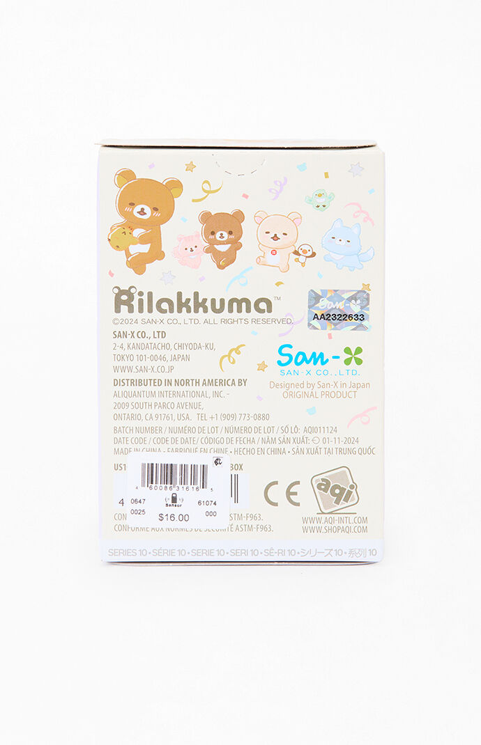 Rilakkuma Series 10 Gift Plush Keychain Blind Box | Pacsun