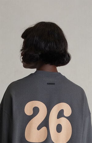 Women's Iron Gray Merch Mesh T-Shirt image number 5