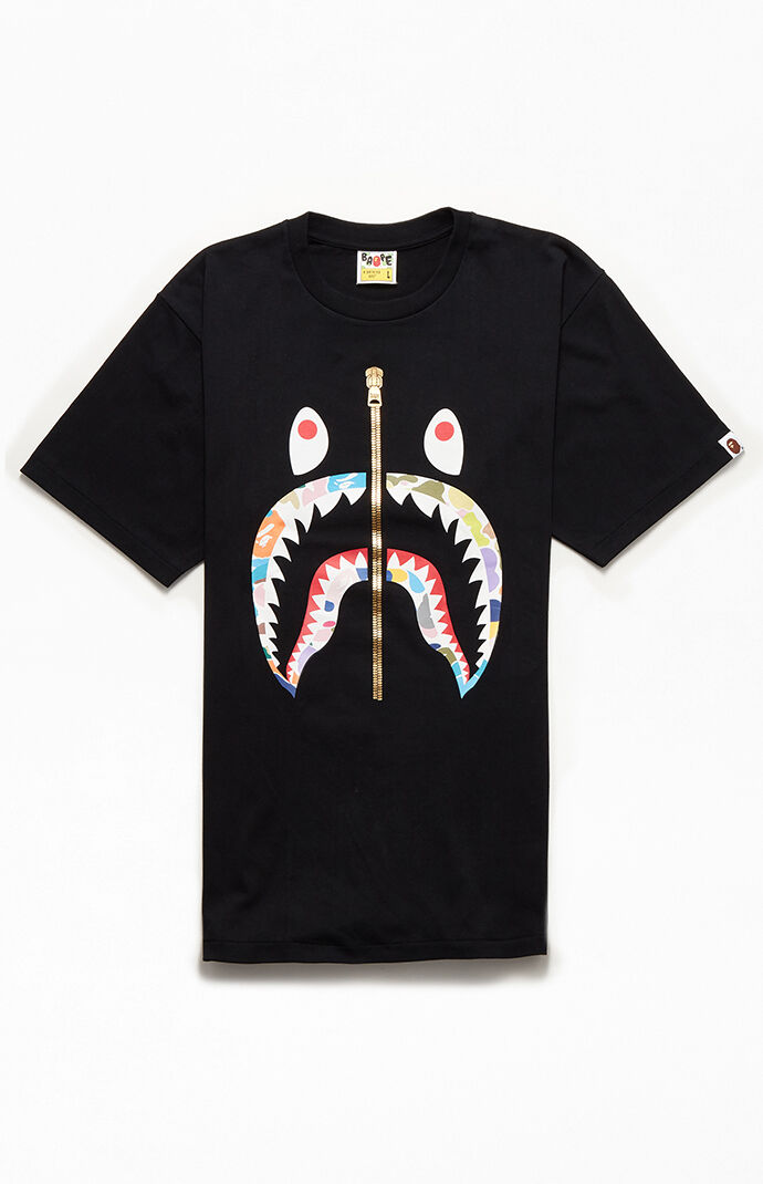 ABC Gold Zip Shark T Shirt
