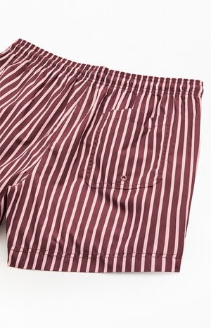 Cherry Striped 4.5" Swim Trunks image number 4