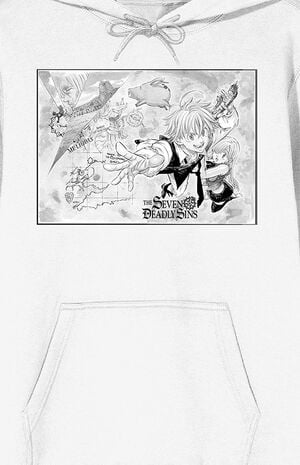 Seven Deadly Sins Manga Hoodie image number 2