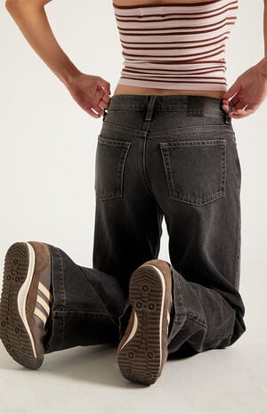 Casey Low Rise Baggy Jeans Black image number 5