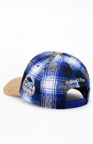 MLB Plaid NY All Star Game Pro Snapback Hat image number 3