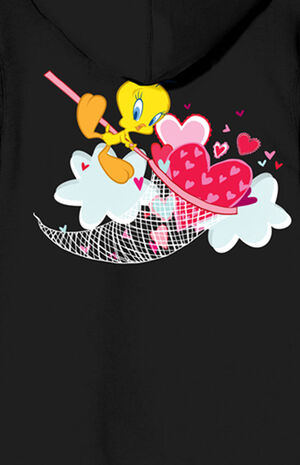 Looney Tunes Love Is In The Air Zip Up Hoodie image number 4