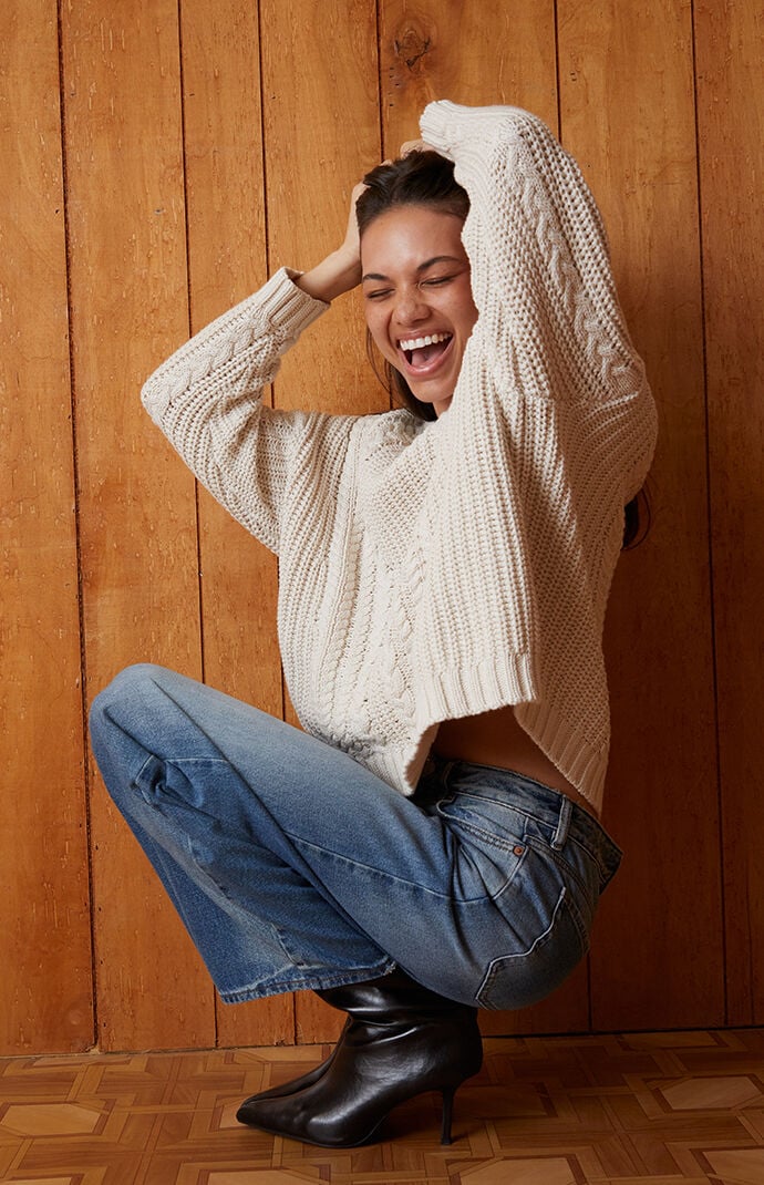 Pacsun Casey Low Rise Baggy Jeans Medium Indigo