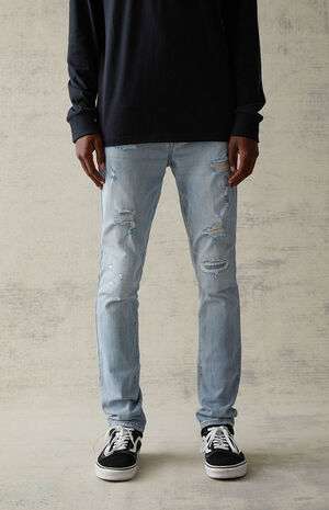 Eco Skinny Indigo Comfort Stretch Jeans image number 2