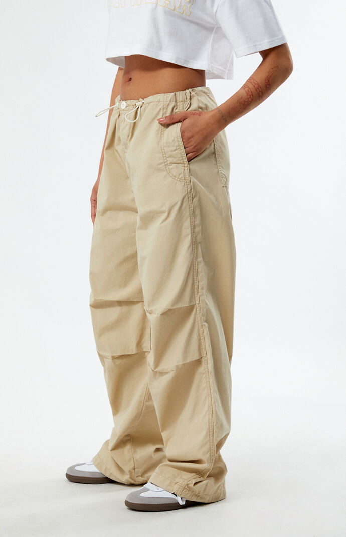 Levi's Khaki Parachute Pants | PacSun