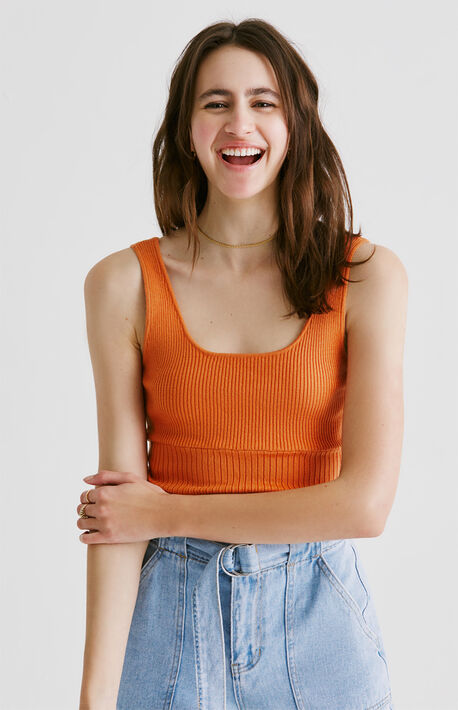 Double Trouble Sweater Tank Top