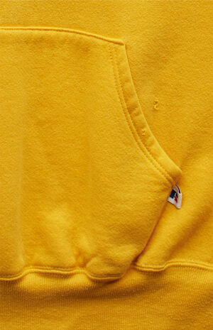 '90s Yellow Russell Pullover Hoodie image number 4