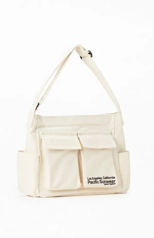 Pacific Sunwear Utility Crossbody Tote Bag image number 2