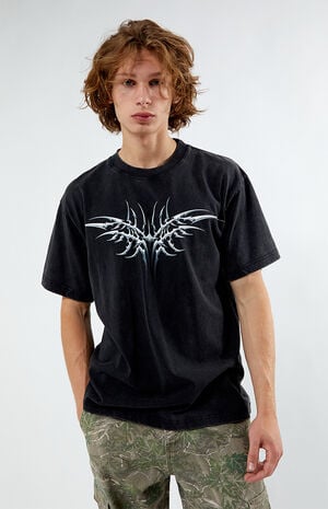 Cyber Wing Oversized T-Shirt image number 2