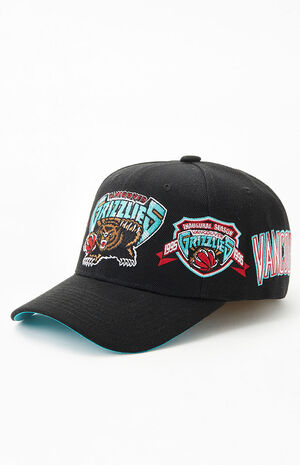 Vancouver Grizzlies Drip Snapback Hat image number 4