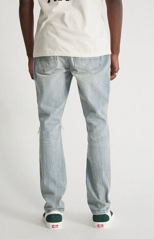 Skinny Comfort Distressed Jeans image number 4