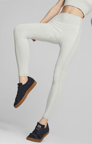 x Vogue Heather Grey Seamless Leggings image number 1