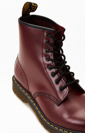 Cherry 1460 Smooth Leather Black Boots image number 6