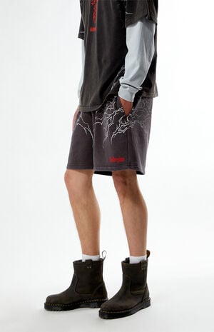 Sin Fleece Sweat Shorts image number 4