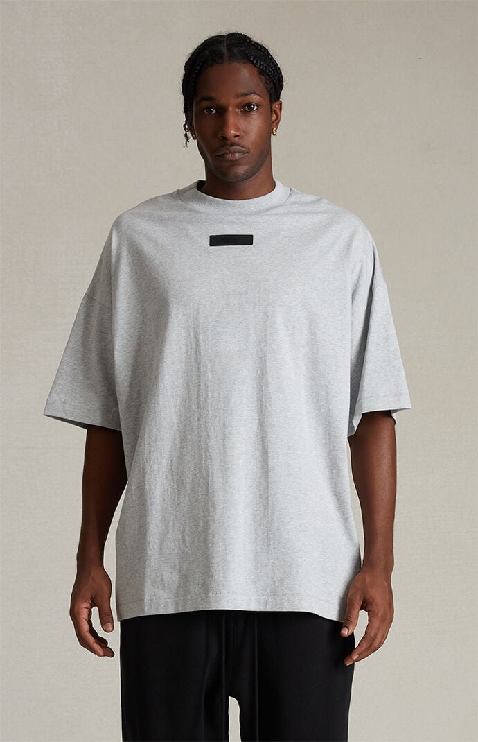 Light heather grey t shirt shop