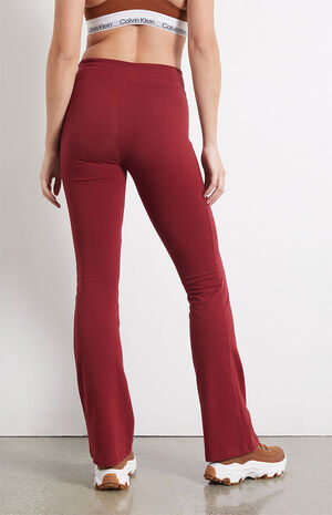 Surplice V Waist Flare Yoga Pants image number 4