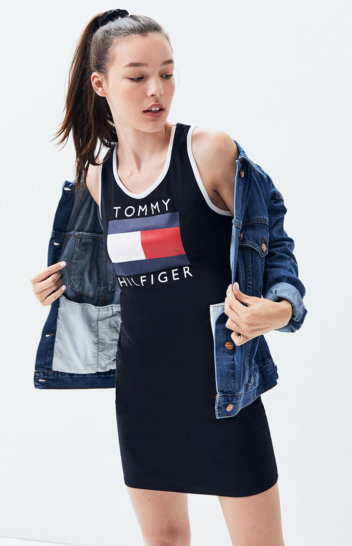 Tommy Hilfiger Logo Tank Dress | PacSun