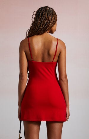 Alani Rose Rhinestone Mini Dress image number 4