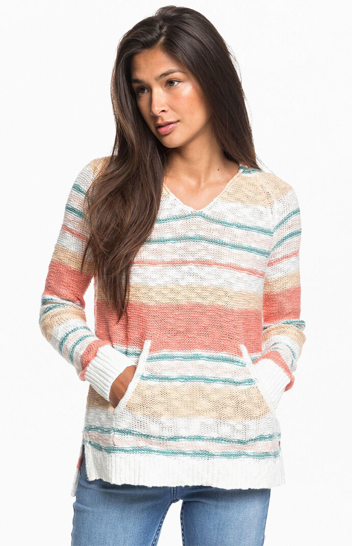 Airport Vibes Striped Sweater