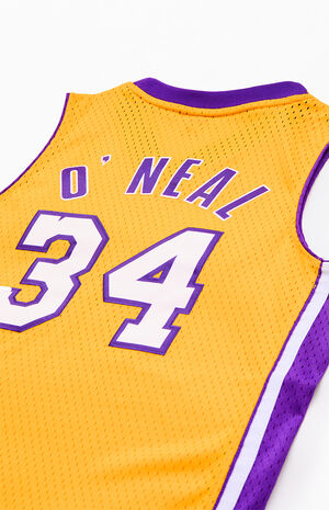 Kids Shaq Lakers Swingman Jersey image number 4