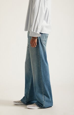 Blake Extreme Baggy Jeans Medium Blue Tinted image number 3