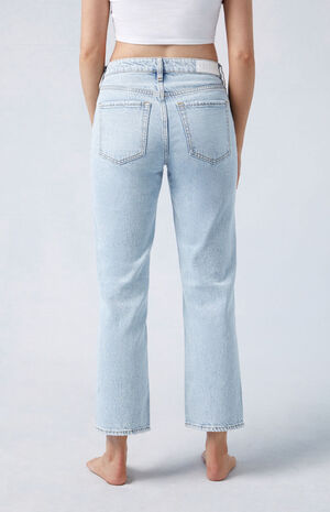 Eco Light Indigo '90s Straight Leg Jeans image number 4