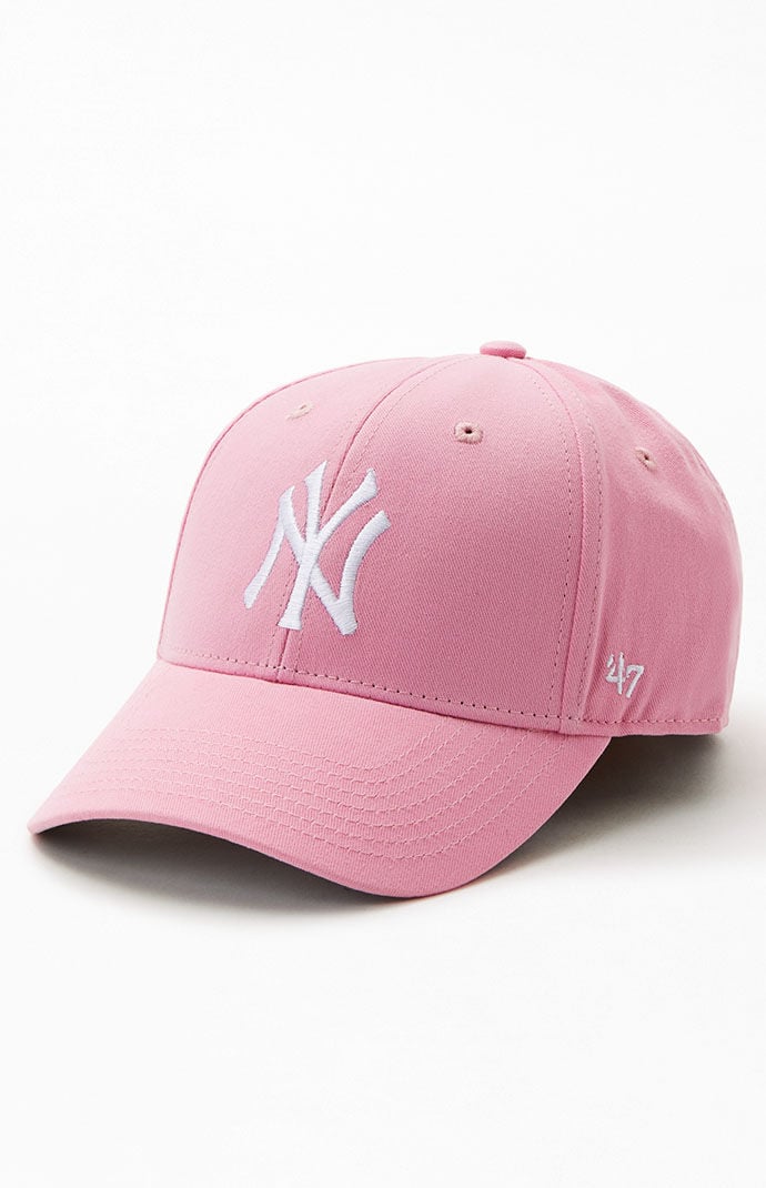 Pink ny yankees hot sale hat