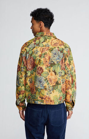 Jacquard Floral Gas Jacket image number 3