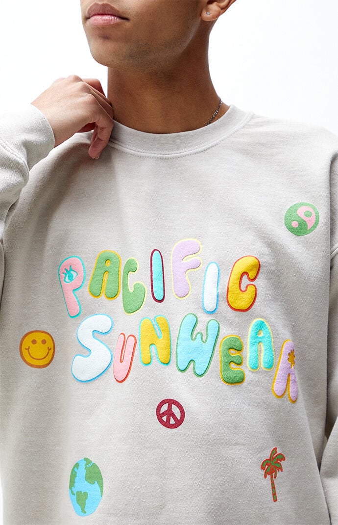 Crewneck sweatshirt sales pacsun