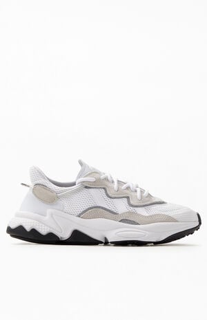 White & Black Ozweego Shoes image number 2