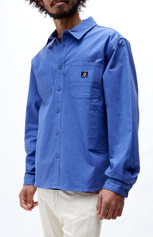 Carpenter Button Down Long Sleeve Shirt image number 2