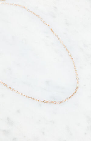 Chain Pearl Necklace image number 2