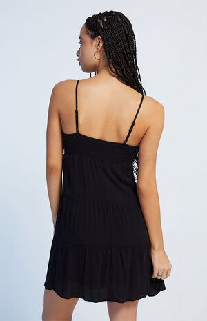 Smocked Tiered Babydoll Dress image number 3