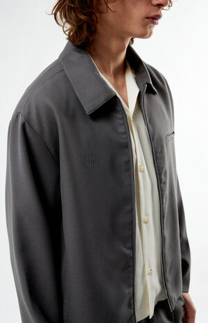 x PacSun Ceremony Zip Up Gas Jacket image number 7