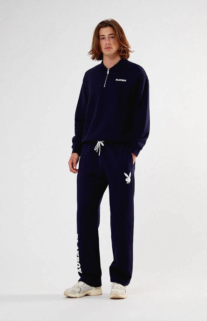 Playboy By PacSun Staple Quarter Zip Sweatshirt PacSun