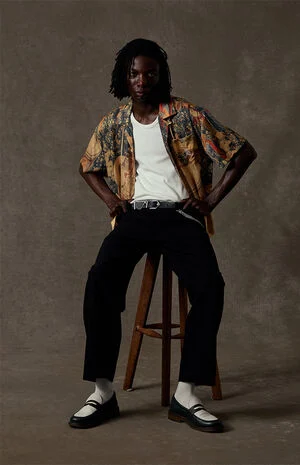 x Pacsun French Tapestries Camp Shirt image number 1
