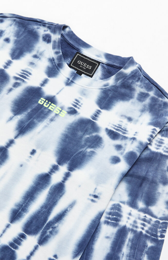Finch Tie-Dyed Crew Neck Sweatshirt