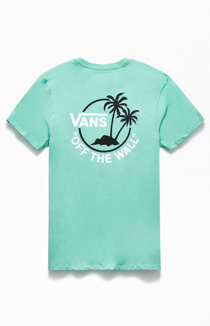 vans palm tree t shirt